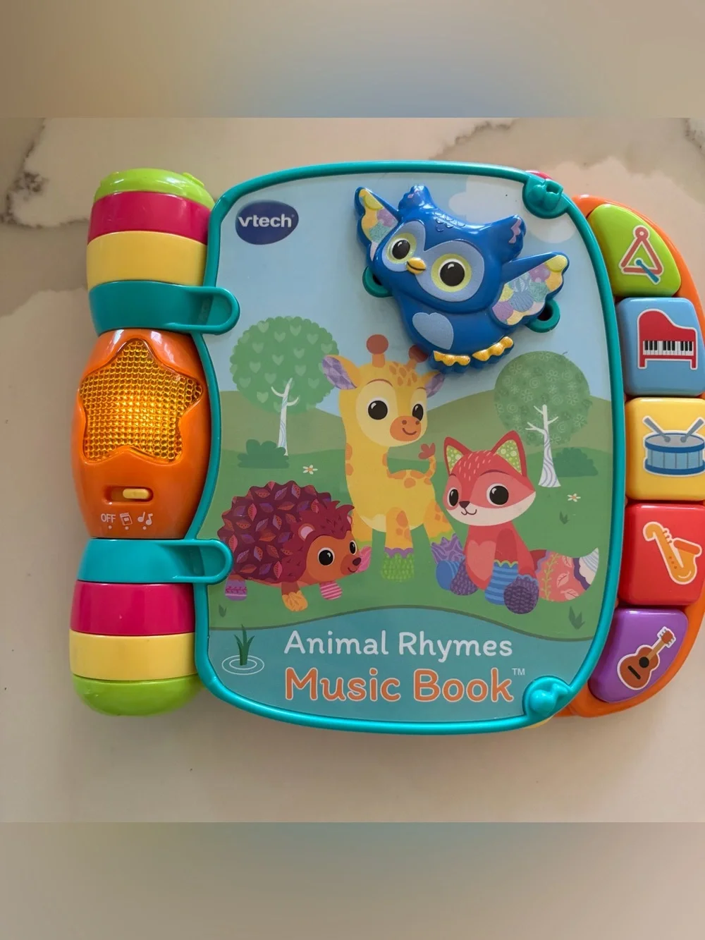VTech Animal Rhymes Music Book Baby Toddler Toy